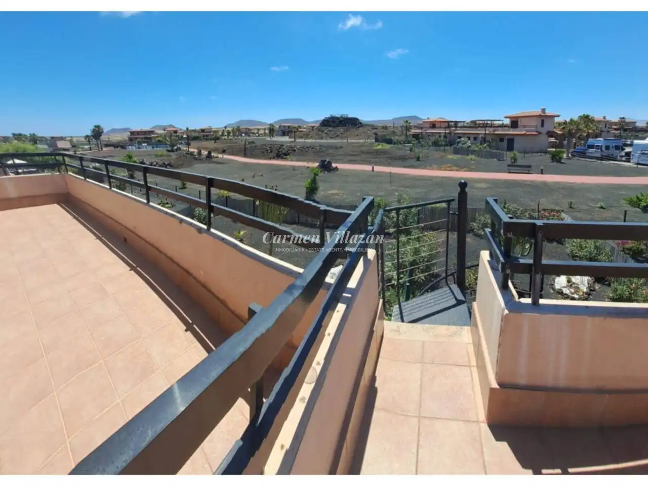 Terraza de Apartamento en venta en La Oliva con Terraza, Balcón y Piscina comunitaria