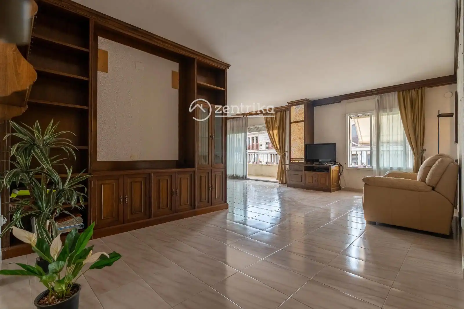 Sala d'estar de Pis en venda en Centre