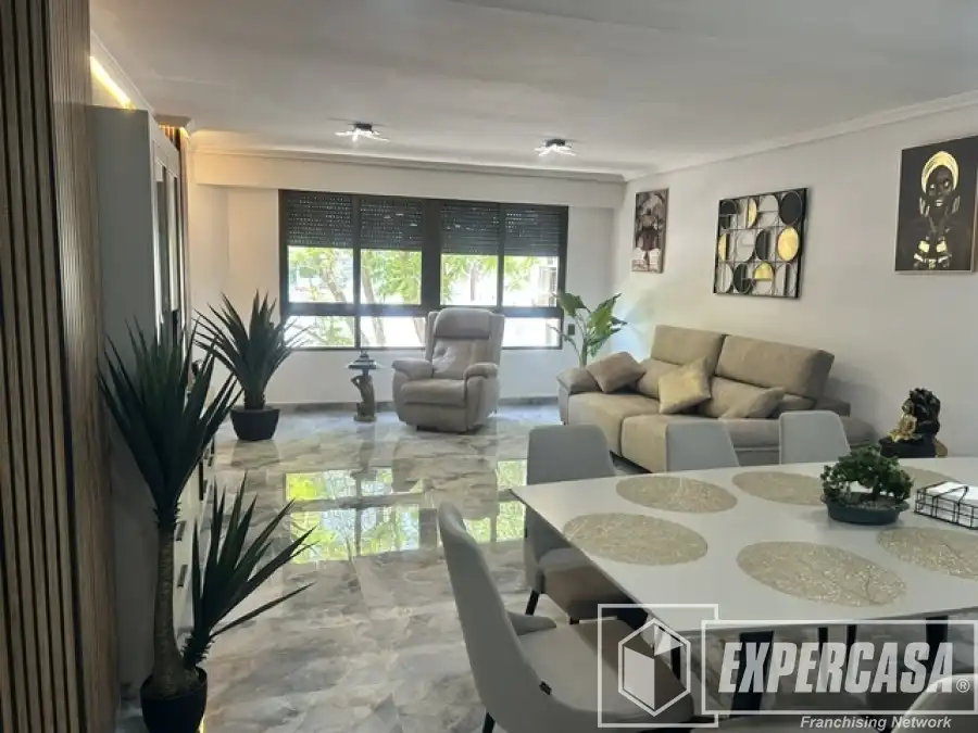 Sala d'estar de Pis en venda en Alzira amb Aire condicionat, Terrassa i Moblat