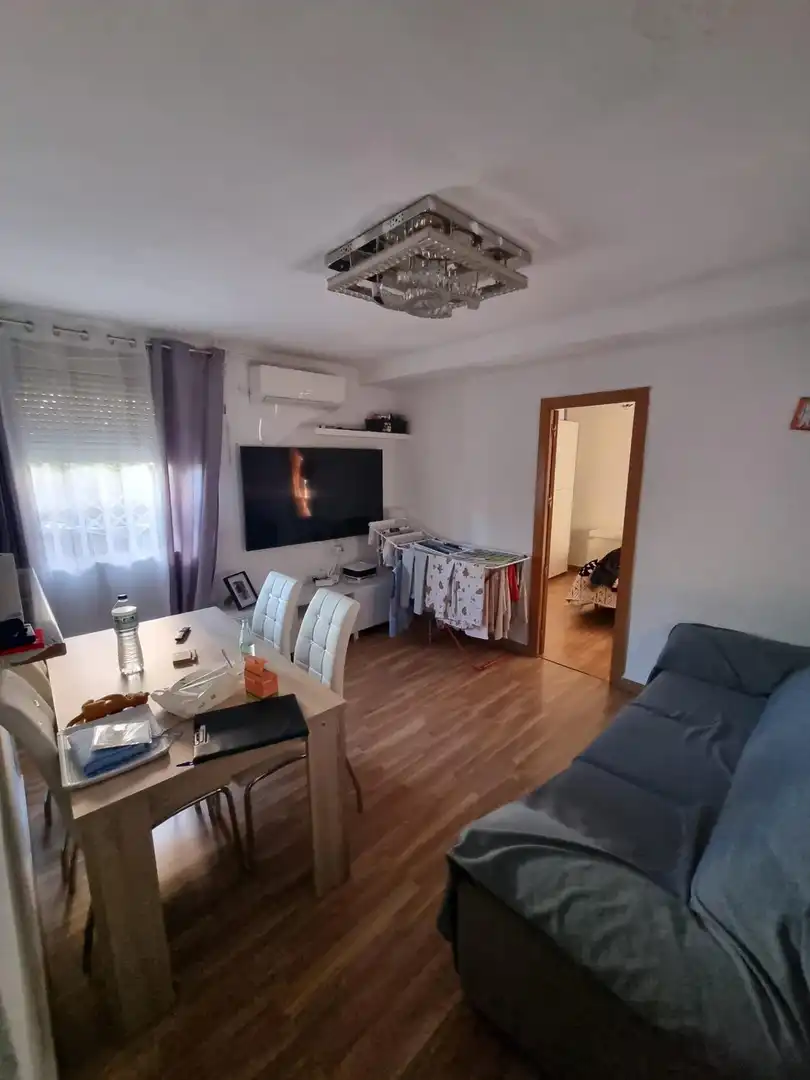 Sala de estar de Piso en venta en  Murcia Capital con Aire acondicionado, Jardín privado y Trastero