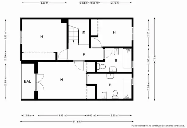 Casa pareada con piscina en venta en Ronda Fort Roig, imagen 34