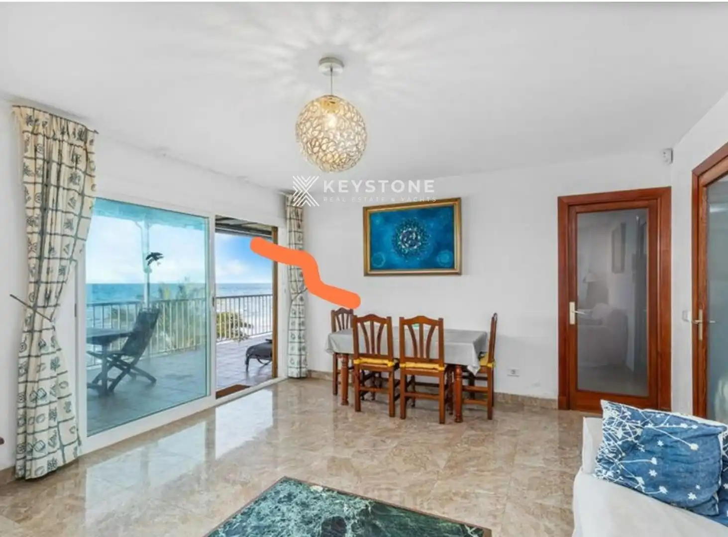 Dining room of Flat for rent in Llucmajor  with Air Conditioner, Terrace and Furnished