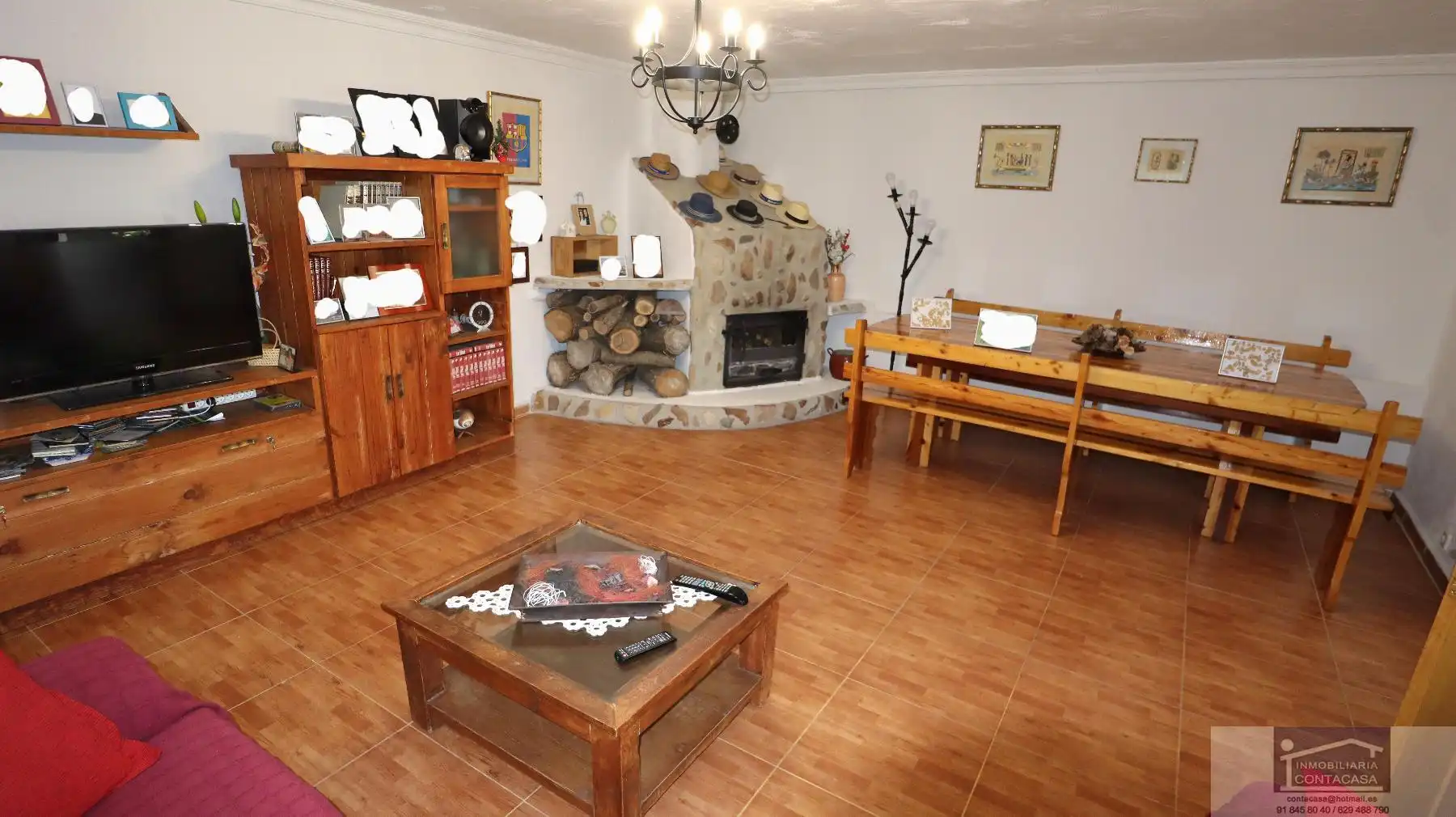 Sala de estar de Casa o chalet en venta en Fuente El Saz de Jarama con Calefacción, Terraza y Trastero