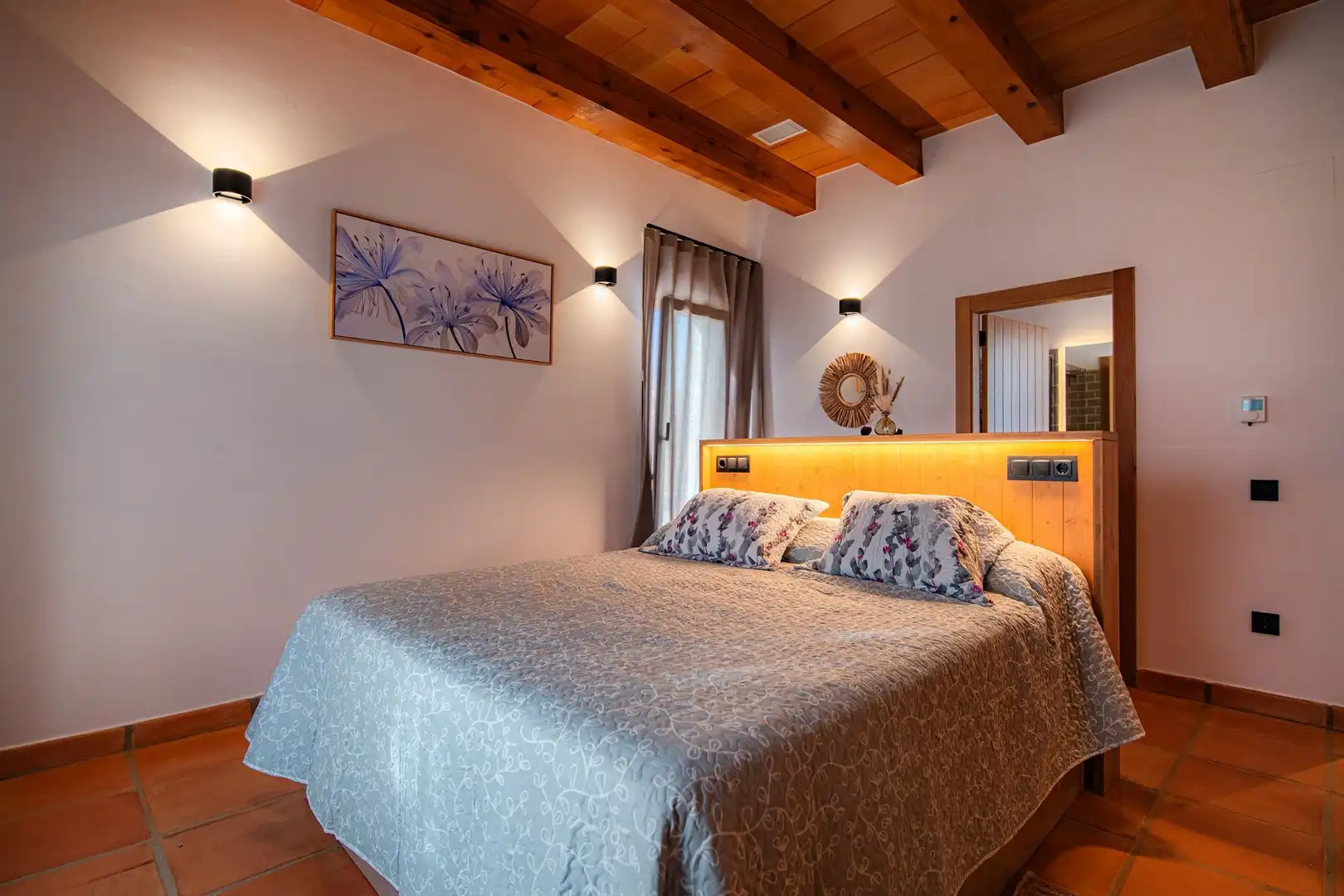 Dormitori de Casa o xalet de lloguer en Llíber amb Aire condicionat, Calefacció i Jardí privat