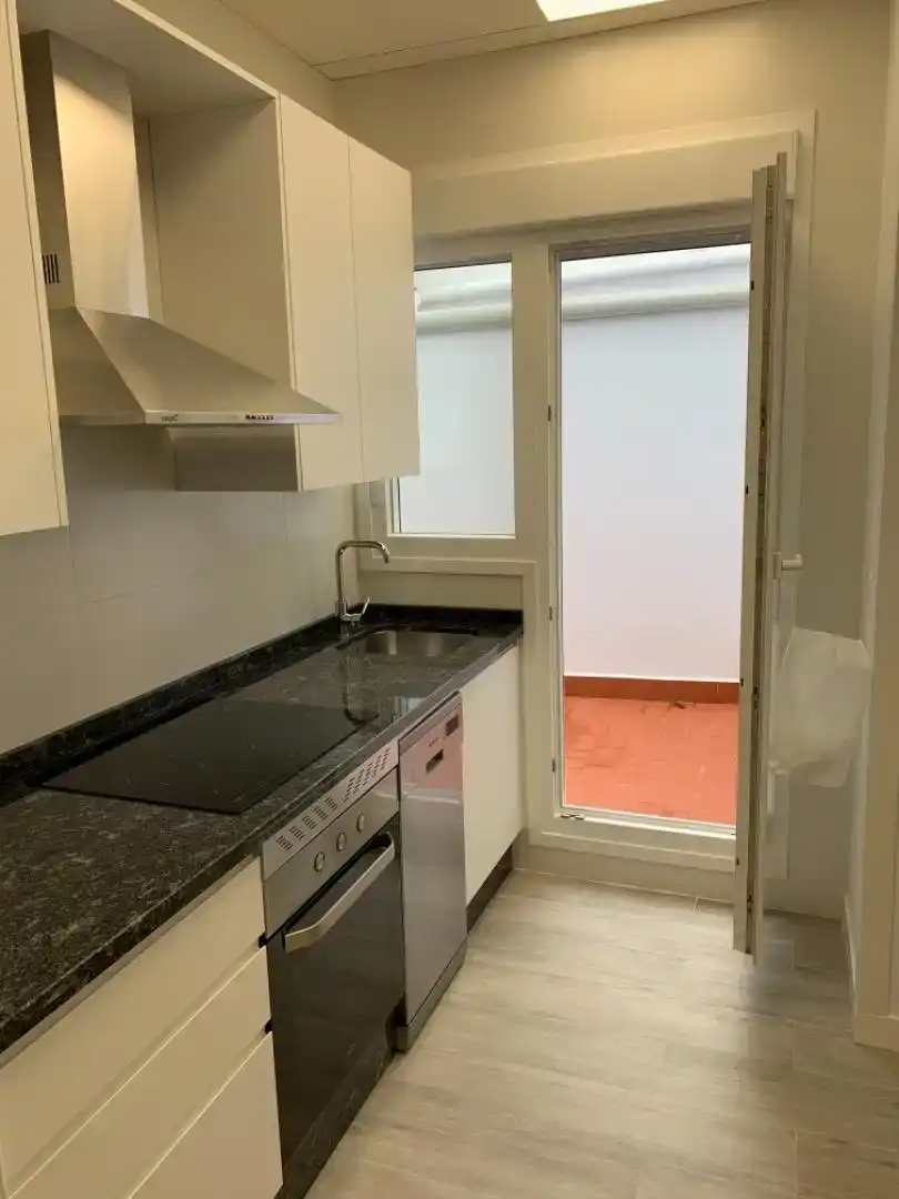 Kitchen of Flat for rent in Guadalupe  with Air Conditioner, Furnished and Oven