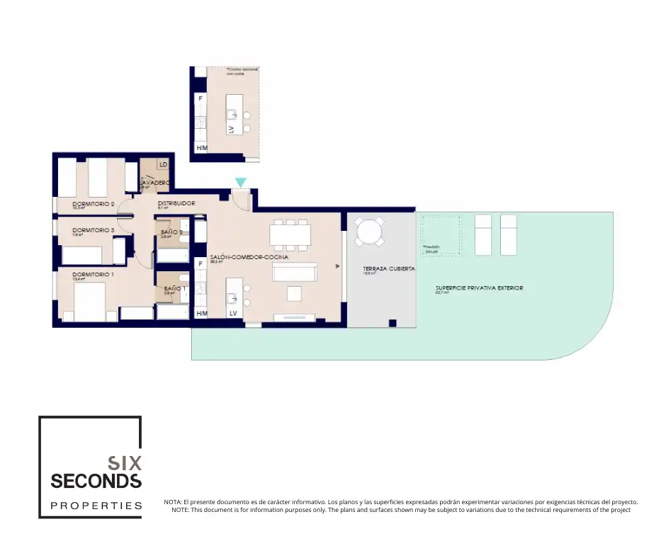 Erdgeschosswohnung mit Pool zum Verkauf in El Verger, imagen 8