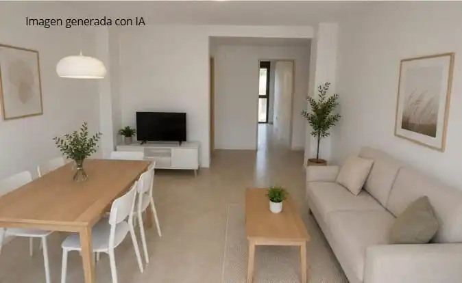 Sala d'estar de Pis en venda en Les Borges Blanques amb Traster i Piscina comunitària