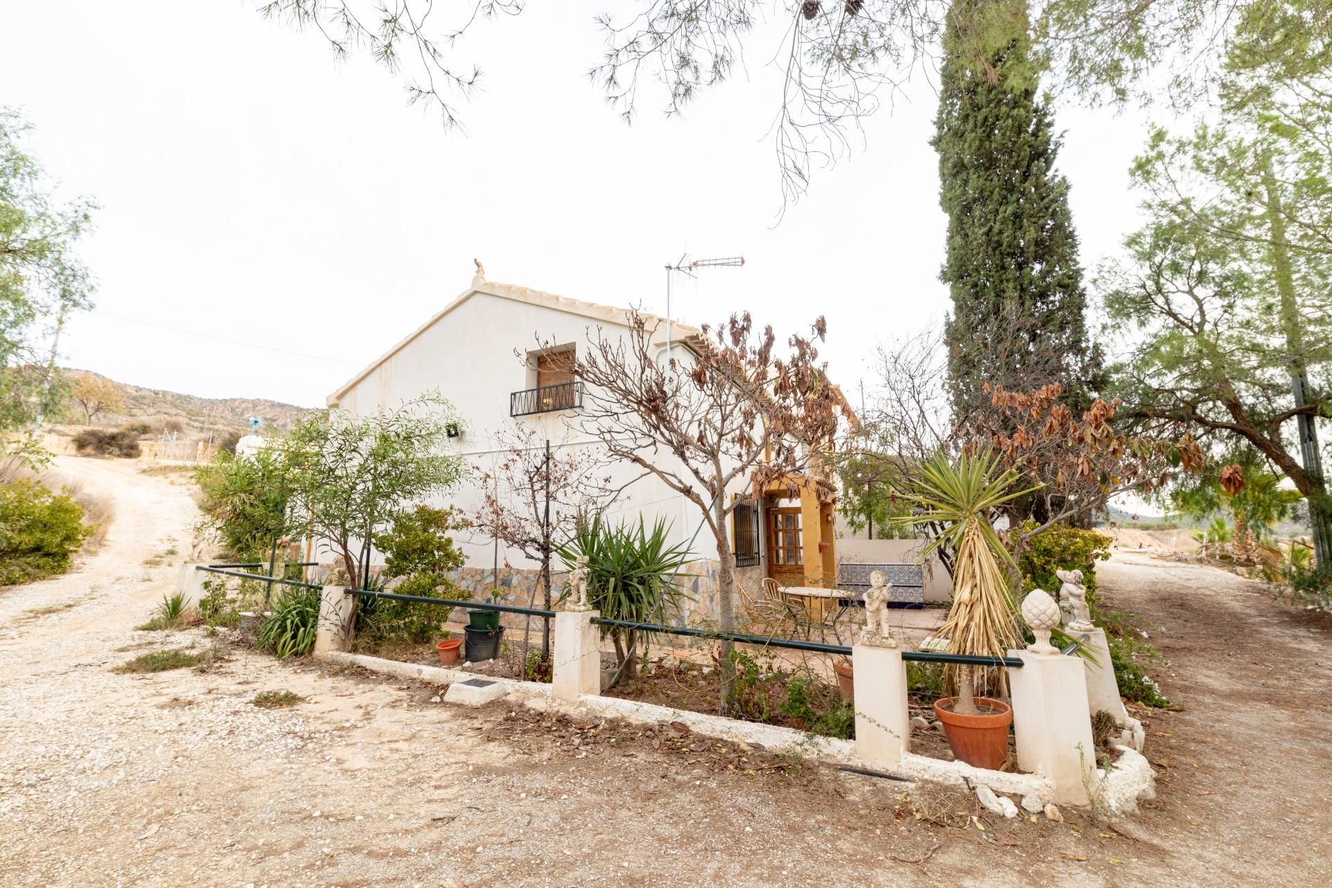 Vista exterior de Casa o xalet en venda en Ricote amb Jardí privat, Terrassa i Traster