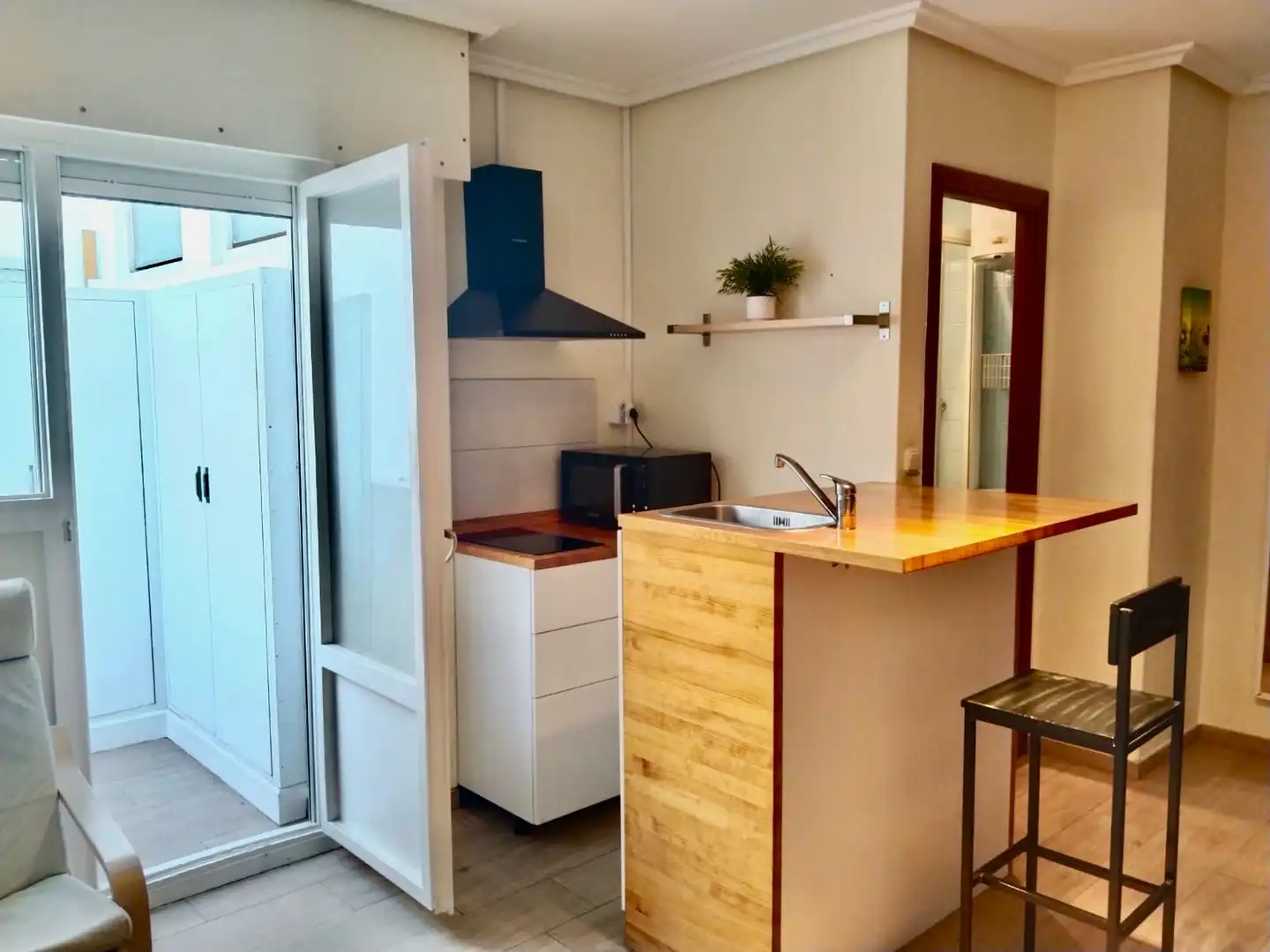 Küche von Loft zum Verkauf in Donostia - San Sebastián  mit Möbliert