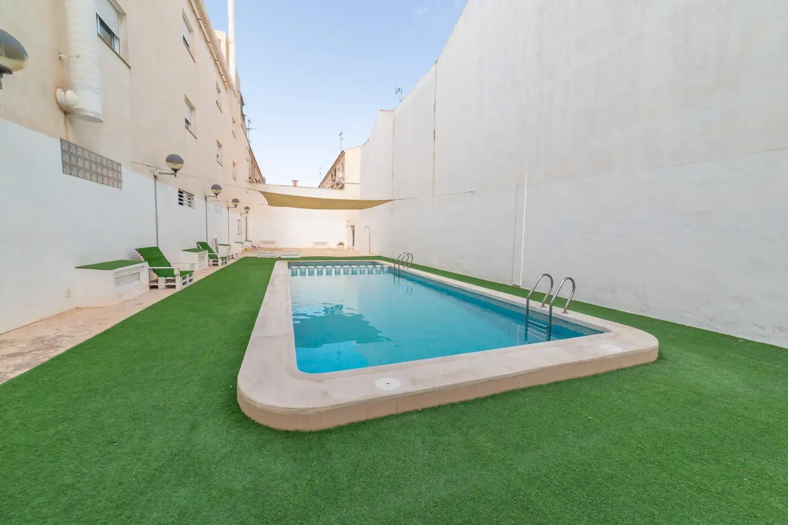 Swimming pool of Attic for sale in San Javier  with Terrace, Storage room and Alarm