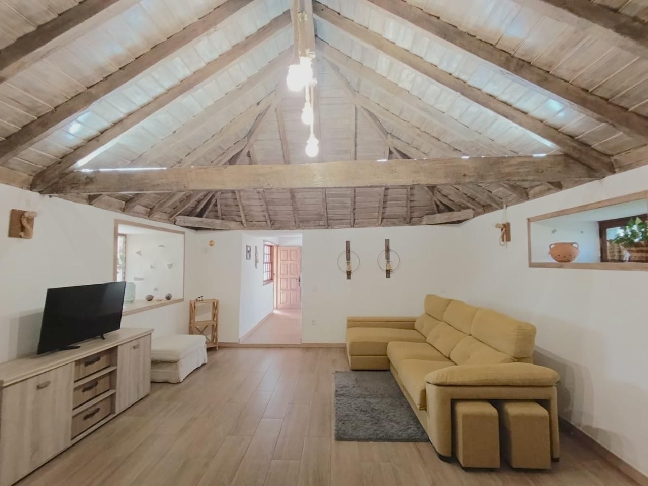 Sala d'estar de Casa o xalet en venda en Breña Alta amb Jardí privat i Terrassa