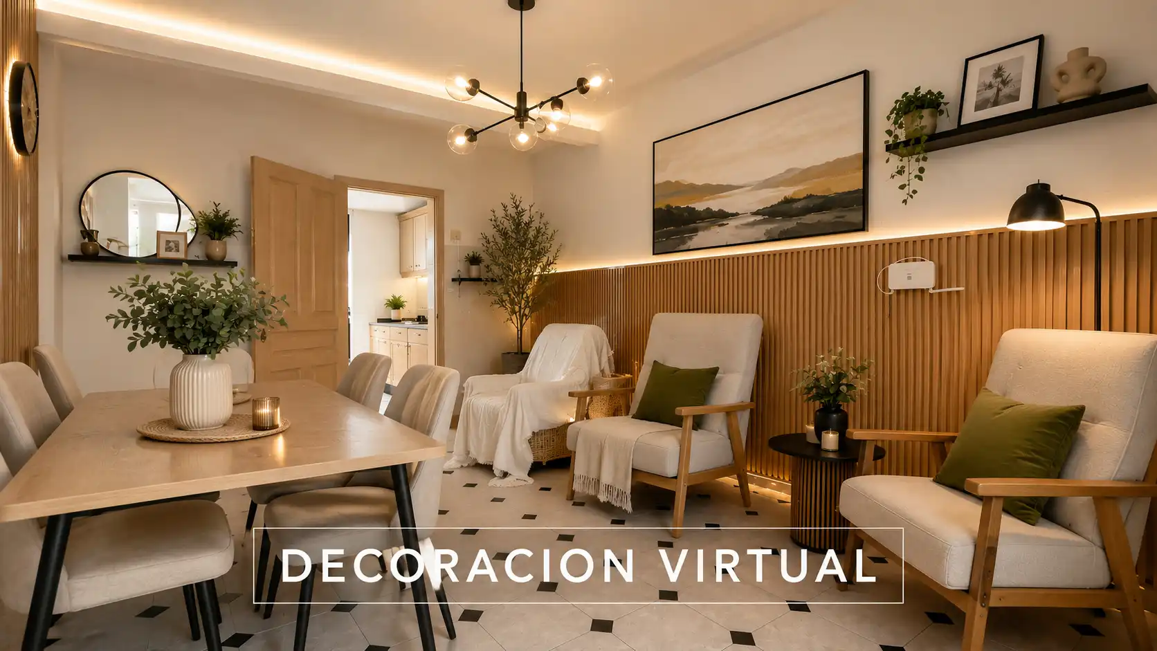 Sala de estar de Casa o chalet en venta en Mazarrón con Amueblado