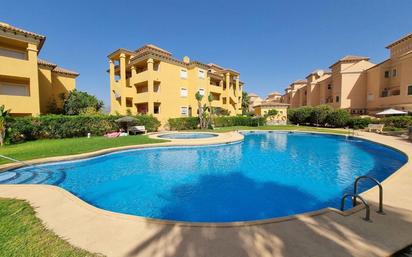 Exterior view of Flat for sale in Vera  with Air Conditioner, Swimming Pool and Community pool