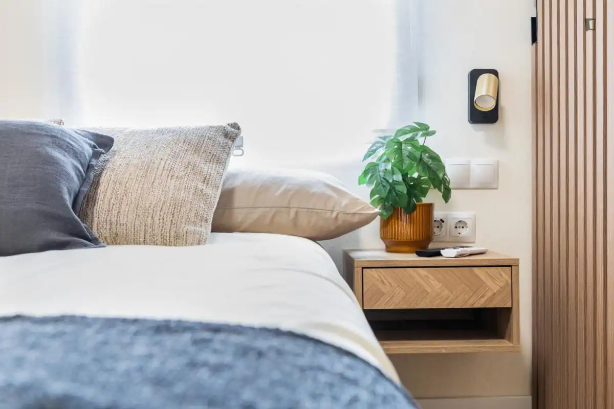 Dormitori de Apartament per a compartir en Madrid amb Calefacció, Moblat i Forn