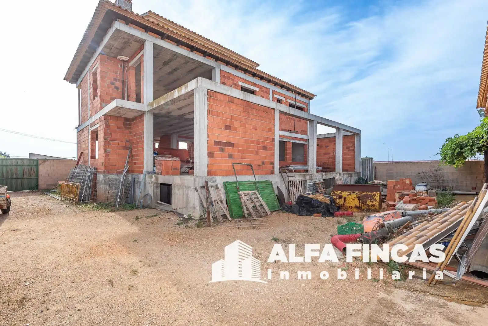 Vista exterior de Casa o chalet en venta en Casas de Fernando Alonso con Jardín privado, Terraza y Trastero