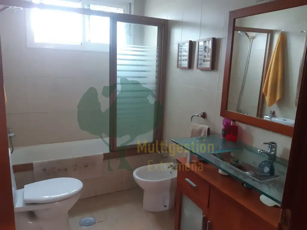 Badezimmer von Einfamilien-Reihenhaus zur Miete in Cáceres