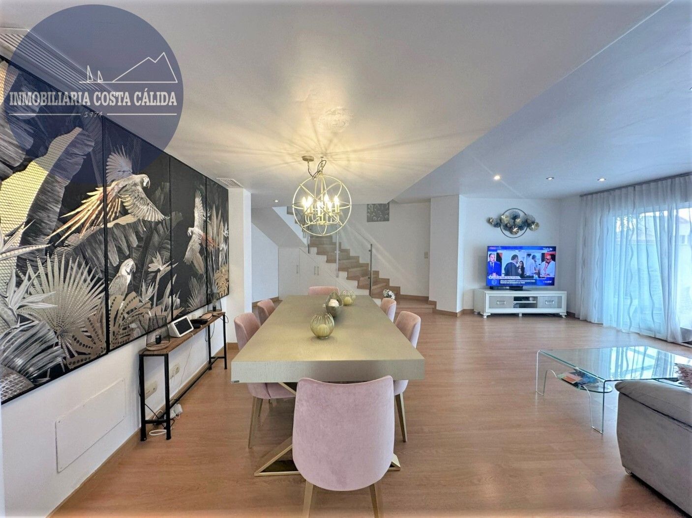 Comedor de Casa adosada en venta en Águilas con Aire acondicionado, Calefacción y Jardín privado