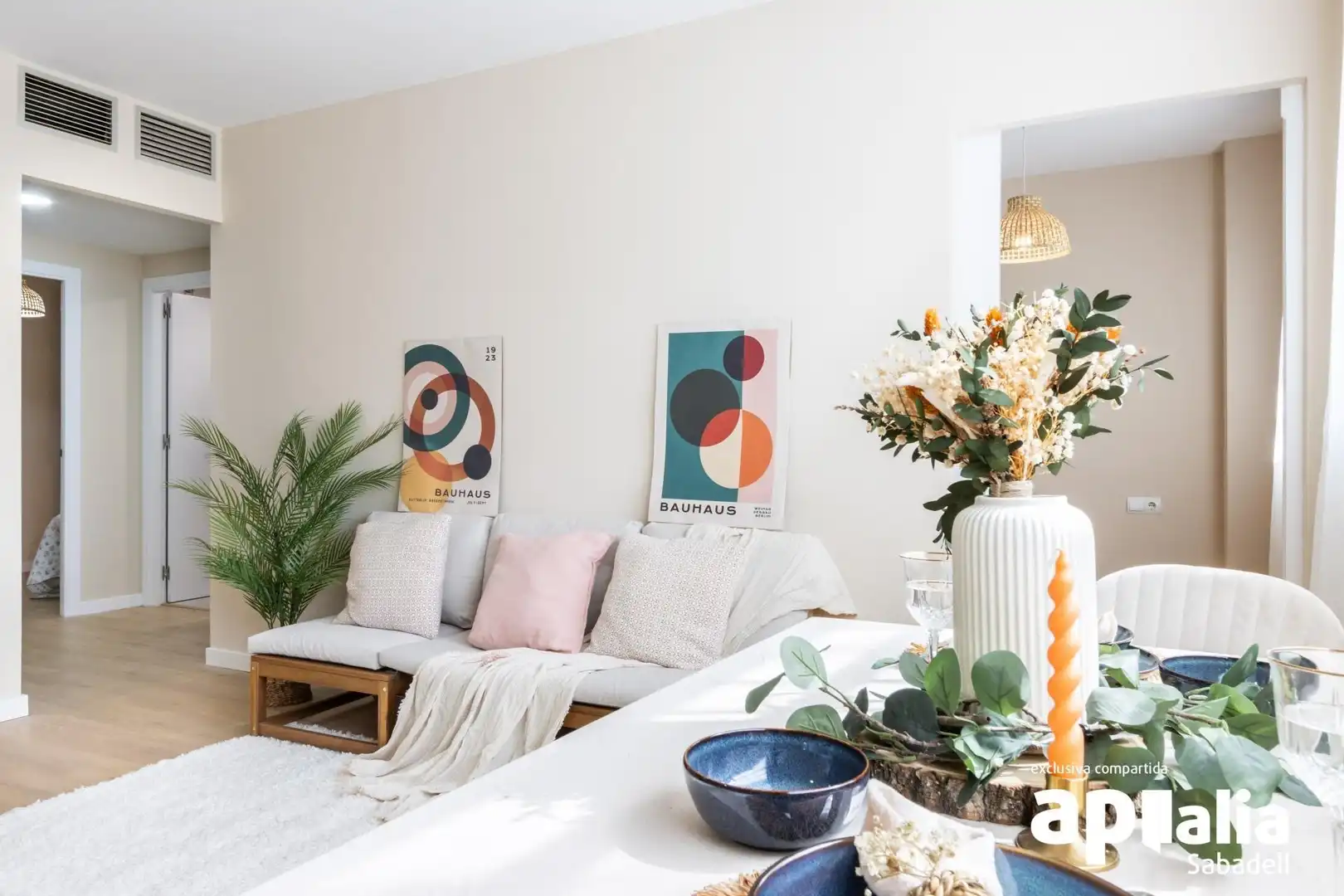 Sala de estar de Piso en venta en Sant Quirze del Vallès con Aire acondicionado y Calefacción