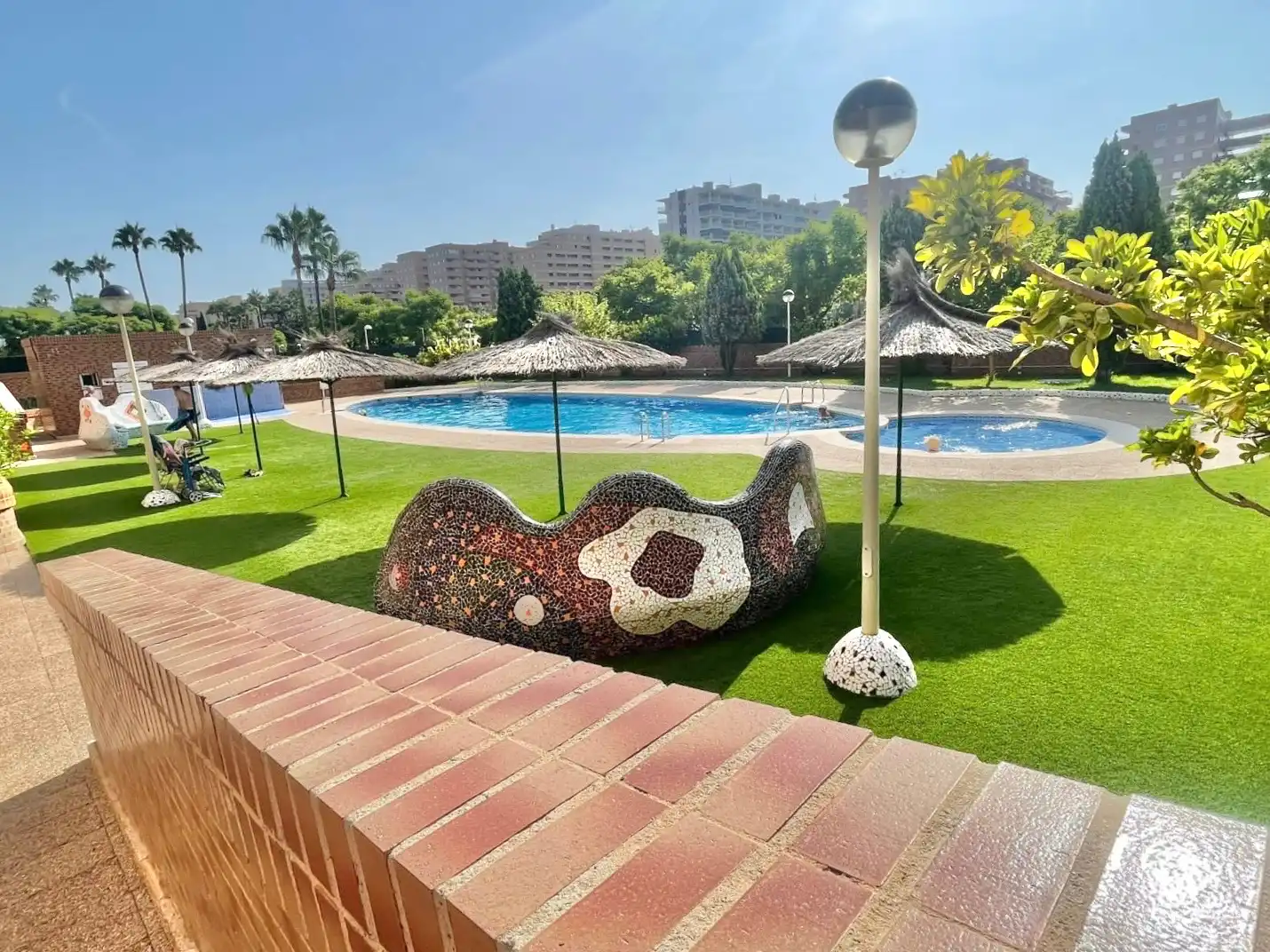 Swimming pool of Apartments for sale in Oropesa del Mar / Orpesa  with Air Conditioner, Terrace and Storage room