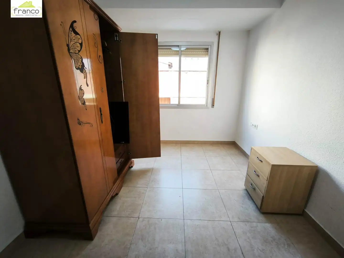 Schlafzimmer von Wohnung zur Miete in Murcia mit Möbliert