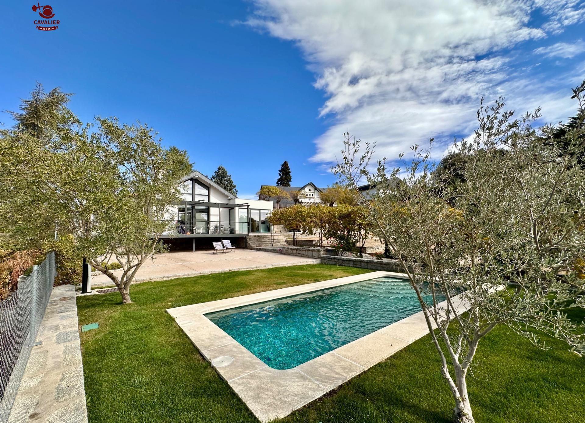 Swimming pool of House or chalet to rent in Los Molinos  with Air Conditioner, Heating and Private garden