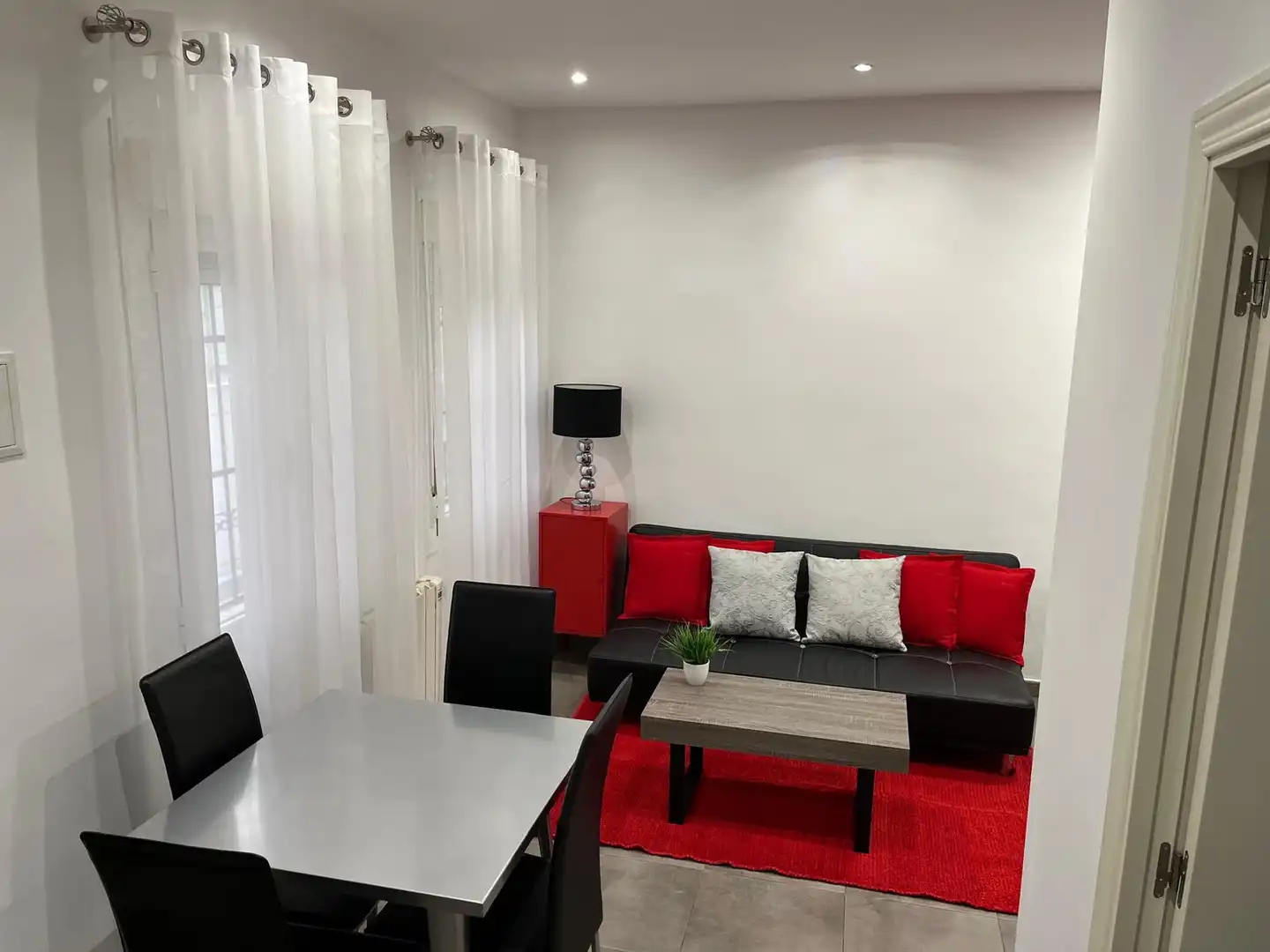 Sala d'estar de Pis de lloguer en Madrid amb Aire condicionat, Calefacció i Parquet