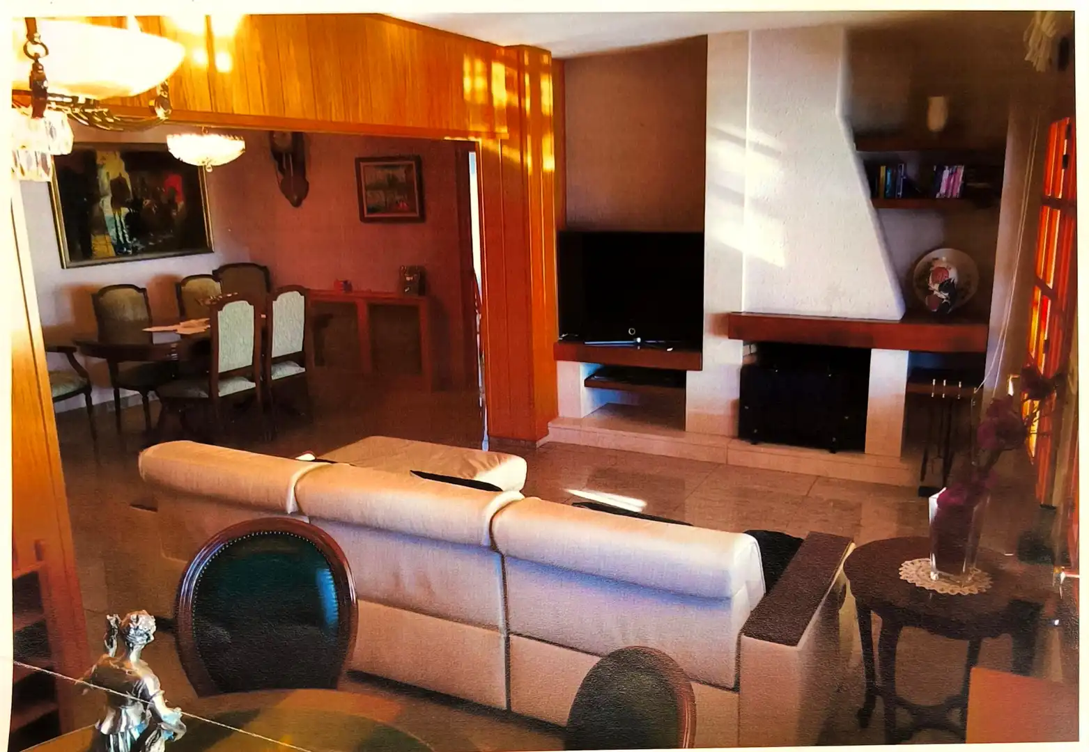 Sala de estar de Casa o chalet en venta en Lliçà d'Amunt con Aire acondicionado, Calefacción y Jardín privado