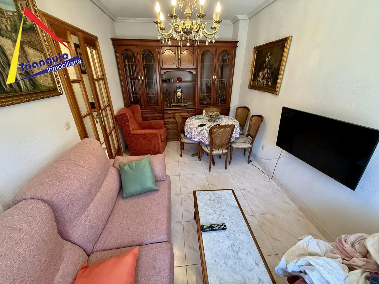 Living room of Houses for sale in Escalona del Prado  with Heating