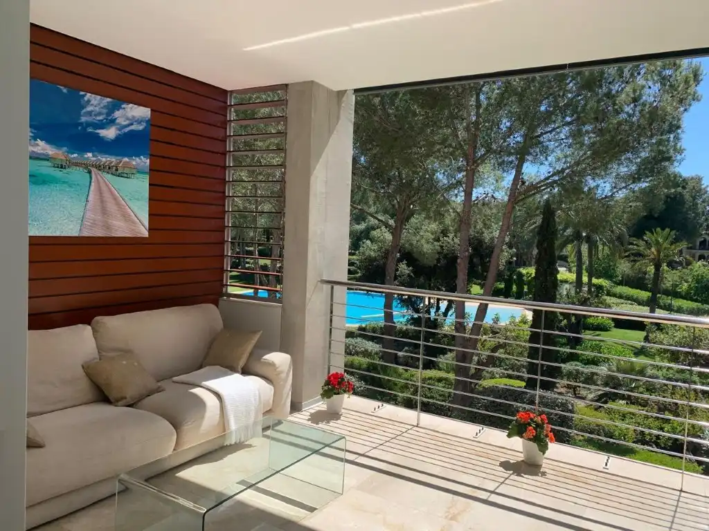Terrassa de Apartament de lloguer en Calvià amb Moblat