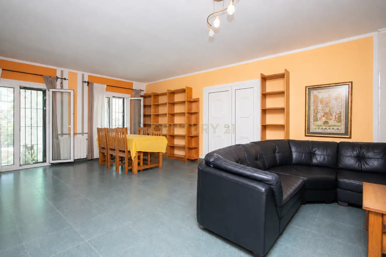 Sala de estar de Casa o chalet en venta en Alicante / Alacant con Jardín privado, Trastero y Piscina