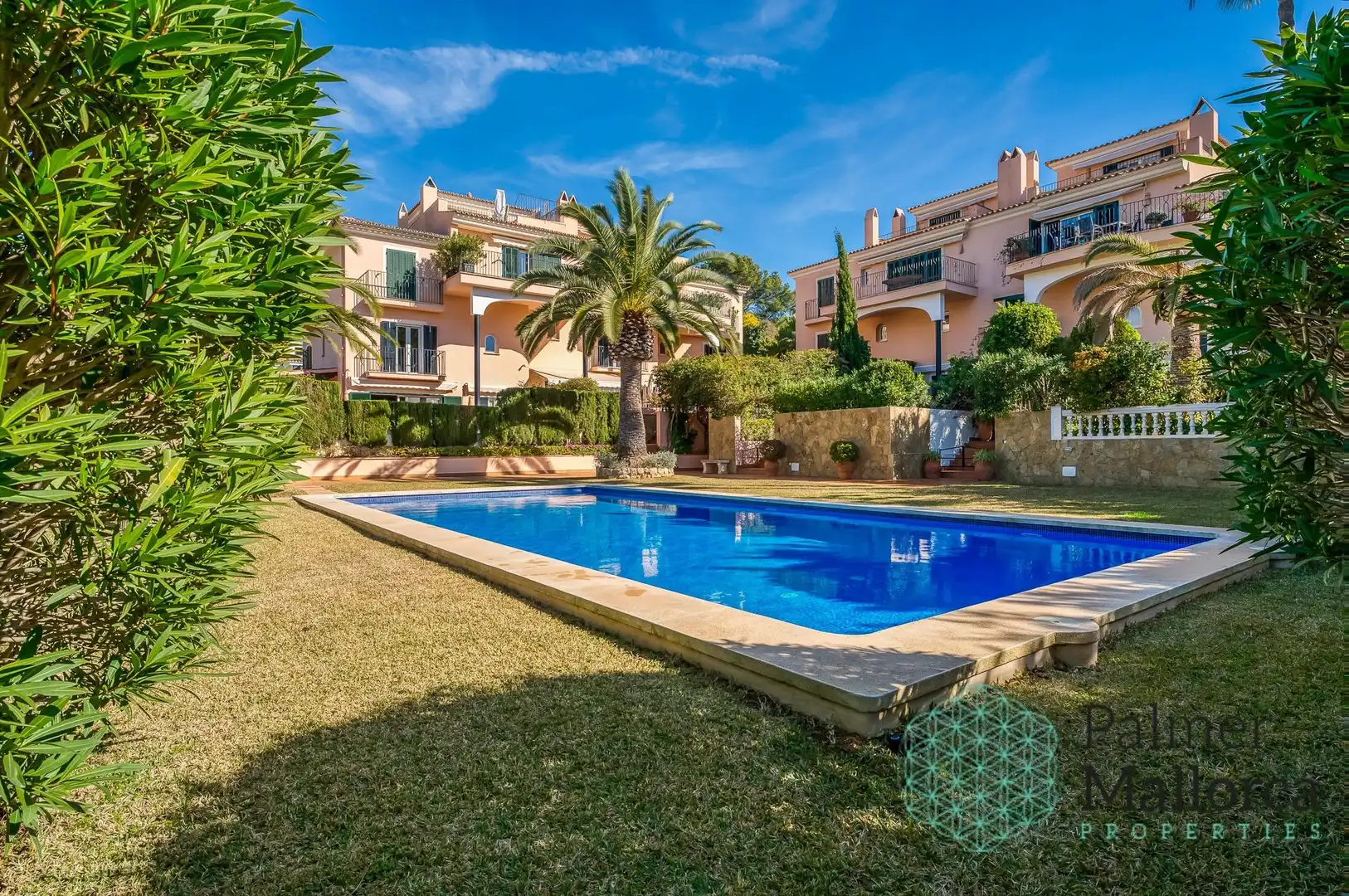 Garten von Wohnungen zum Verkauf in Calvià mit Klimaanlage, Heizung und Privatgarten