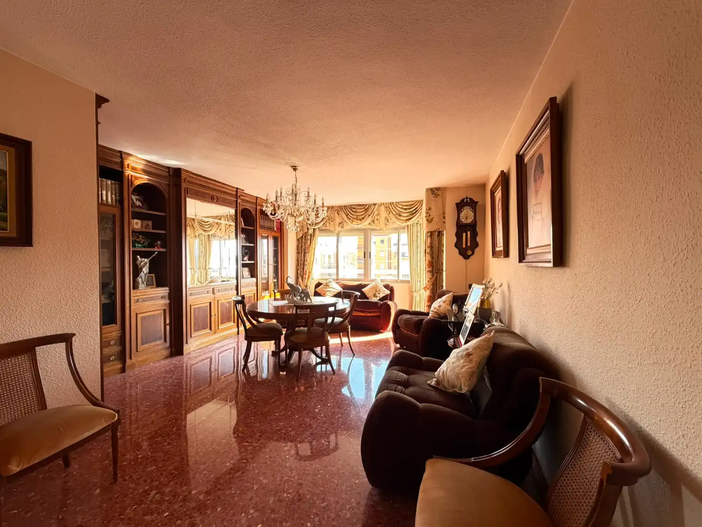 Sala de estar de Piso en venta en Burjassot con Aire acondicionado y Balcón