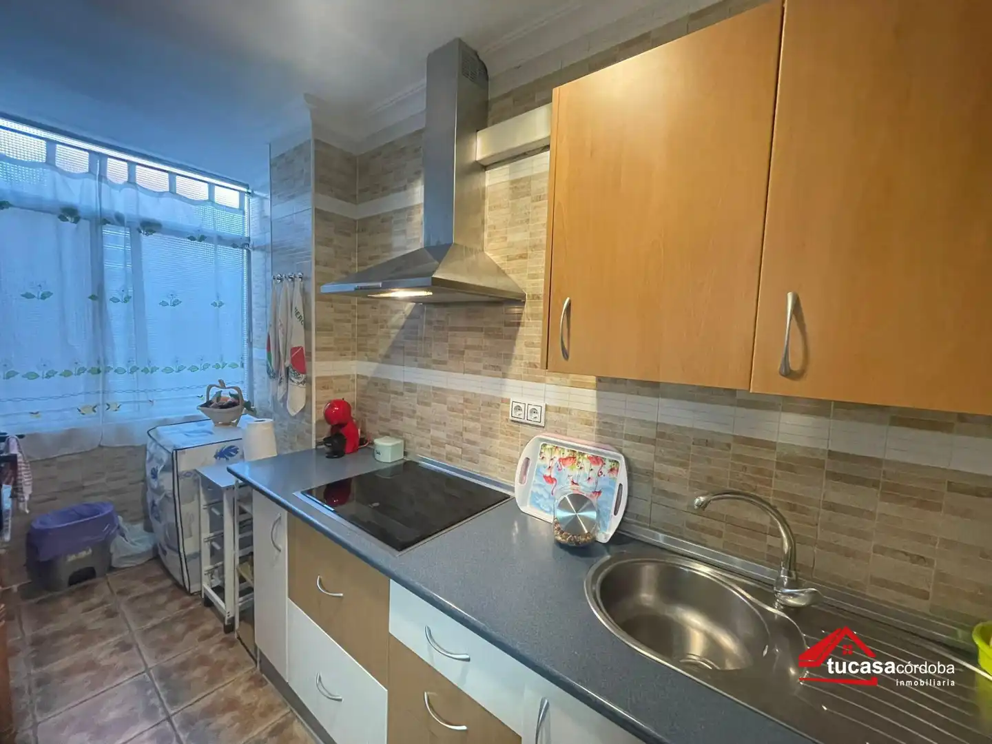 Kitchen of Flat for sale in  Córdoba Capital  with Air Conditioner, Parquet flooring and Terrace