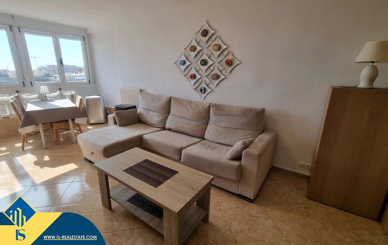 Sala d'estar de Apartament en venda en Torrevieja amb Calefacció, Terrassa i Moblat