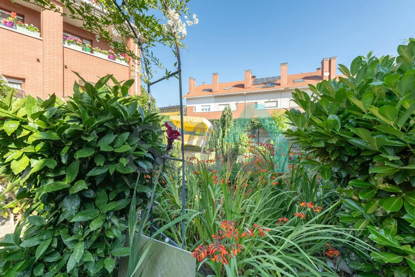Garten von Wohnung zur untervermieten in Siero mit Heizung, Privatgarten und Parkett