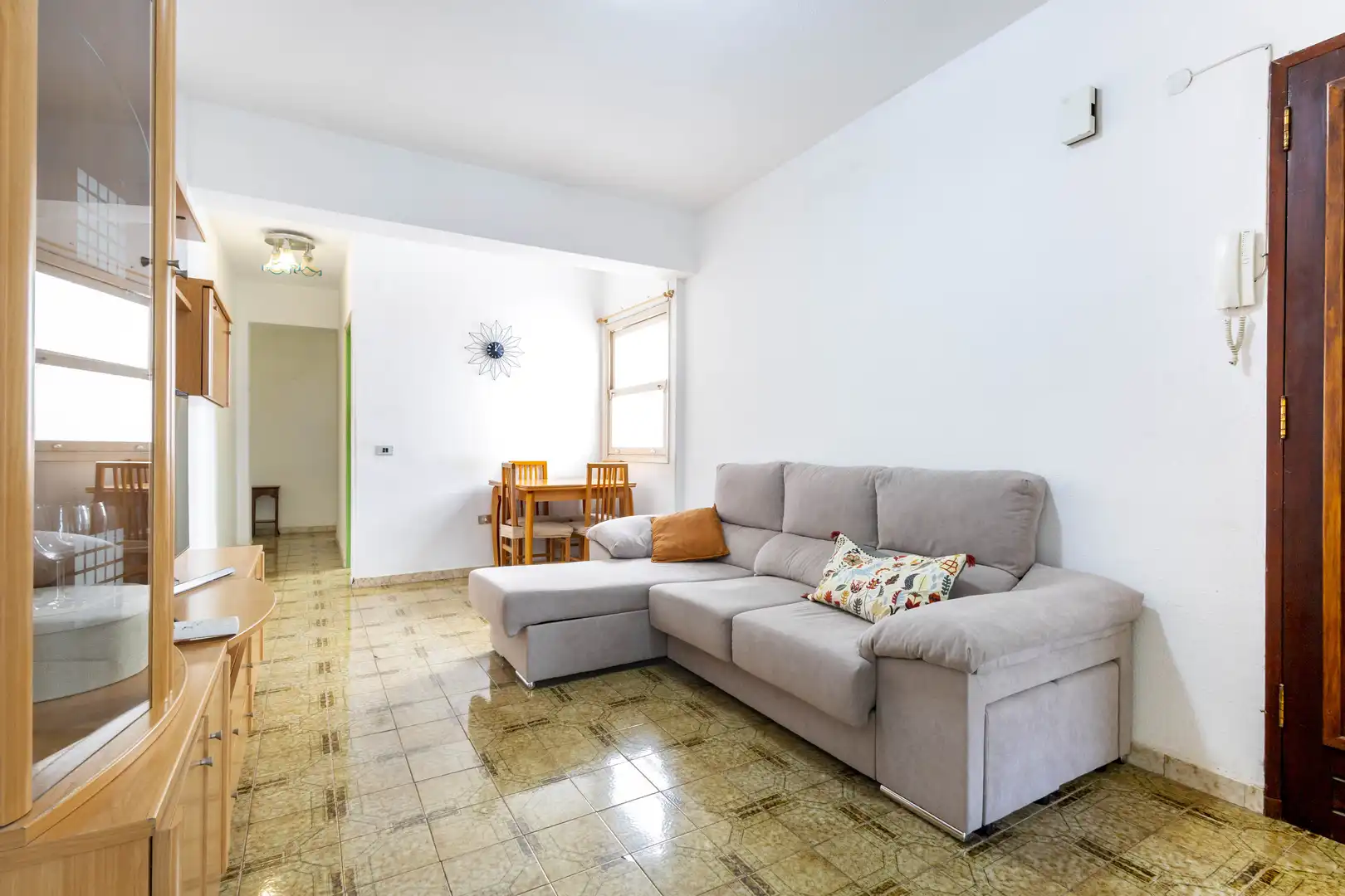 Sala d'estar de Pis en venda en Santa Cruz de Tenerife amb Calefacció i Moblat