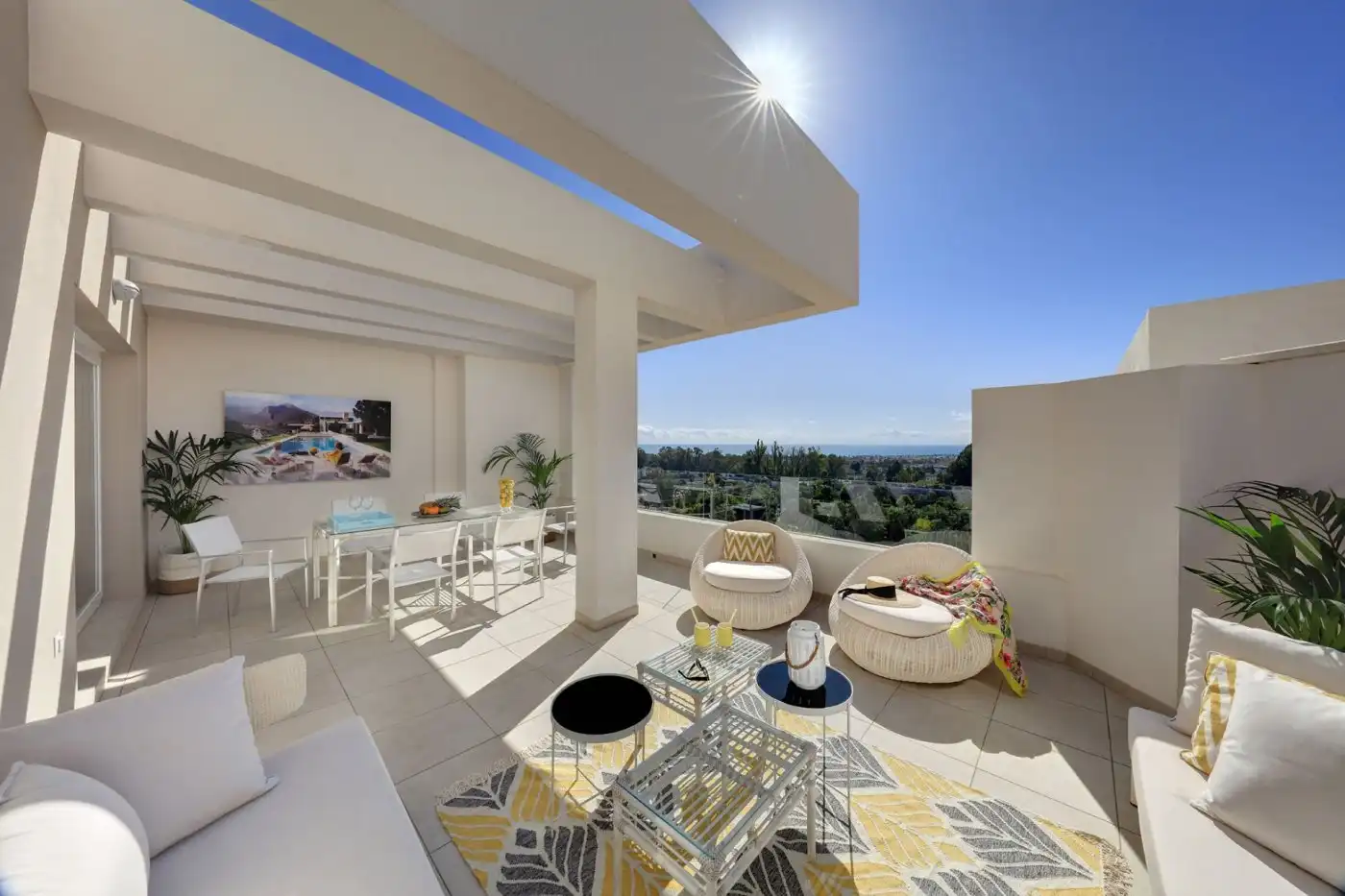 Terrassa de Pis en venda en Marbella amb Aire condicionat, Terrassa i Piscina comunitària
