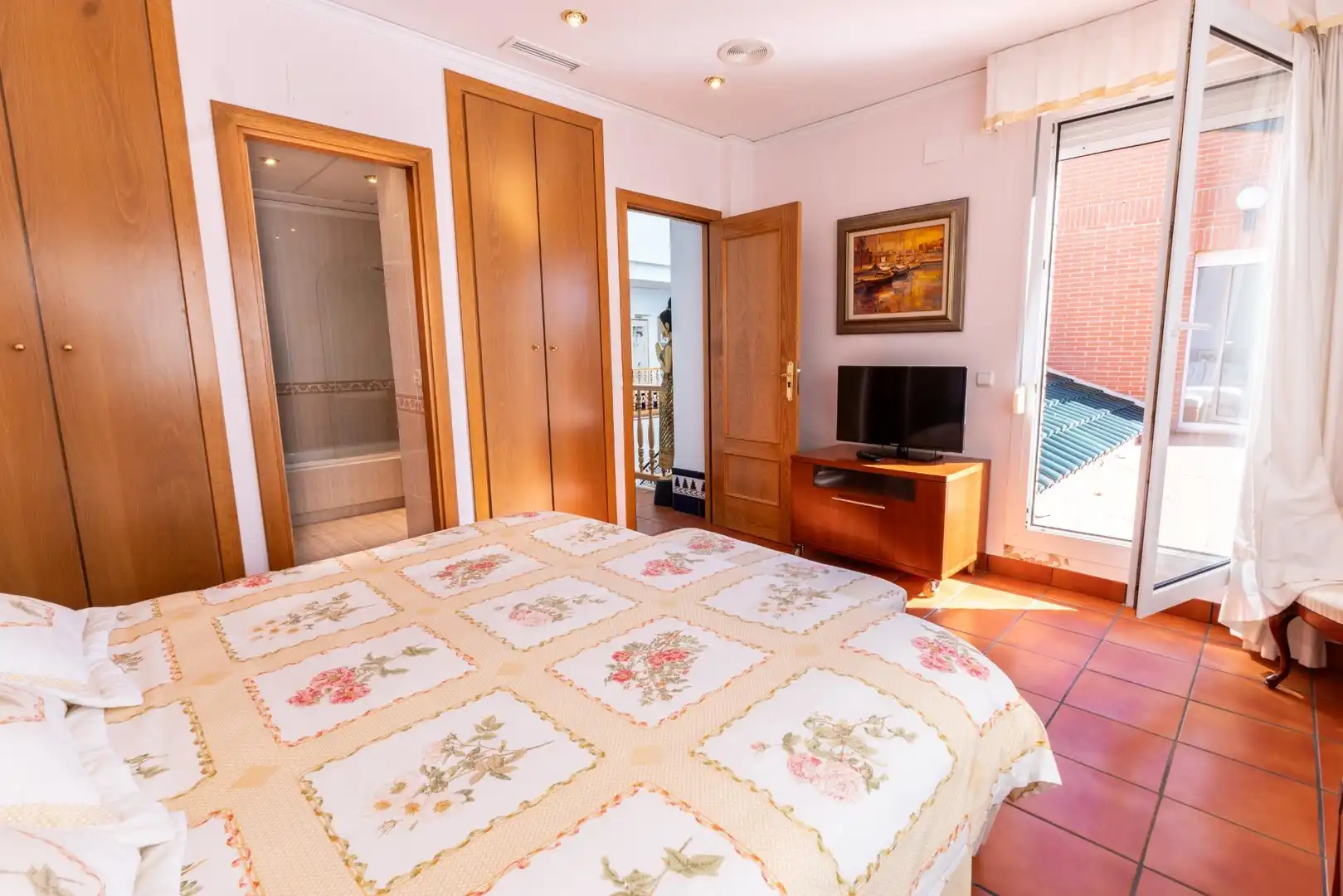 Habitación de Casa o chalet en venta en Alginet con Aire acondicionado, Calefacción y Jardín privado