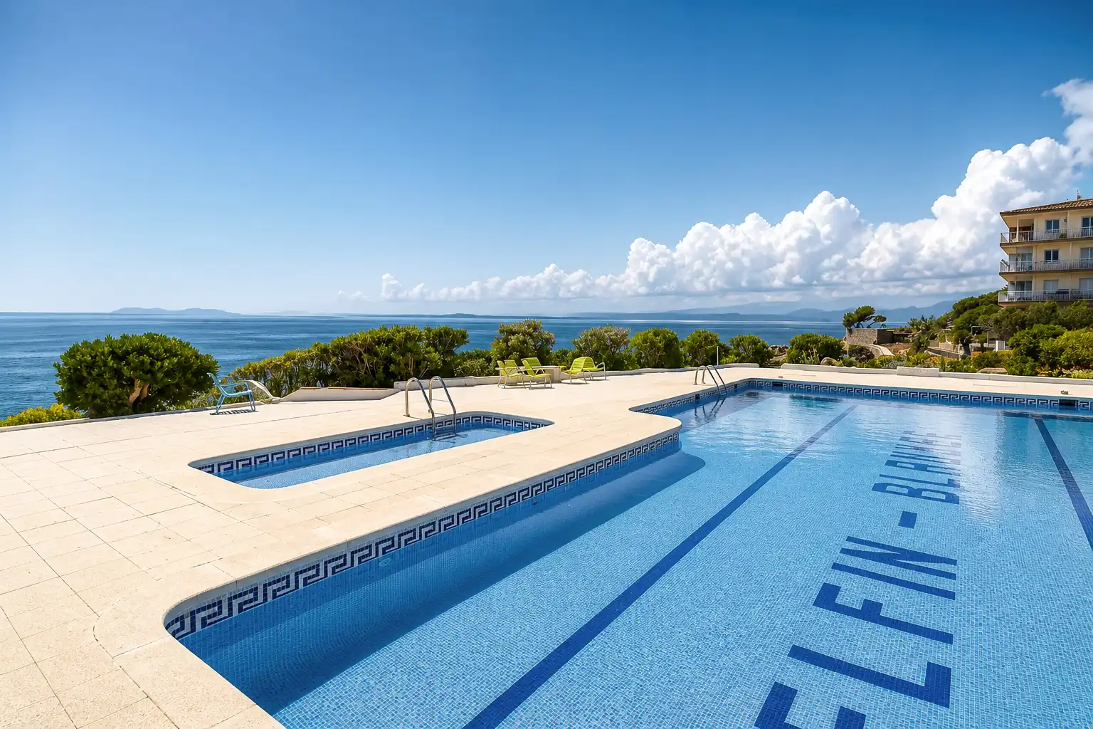 Schwimmbecken von Maisonette zum Verkauf in Roses mit Möbliert, Ofen und Gemeinschaftspool