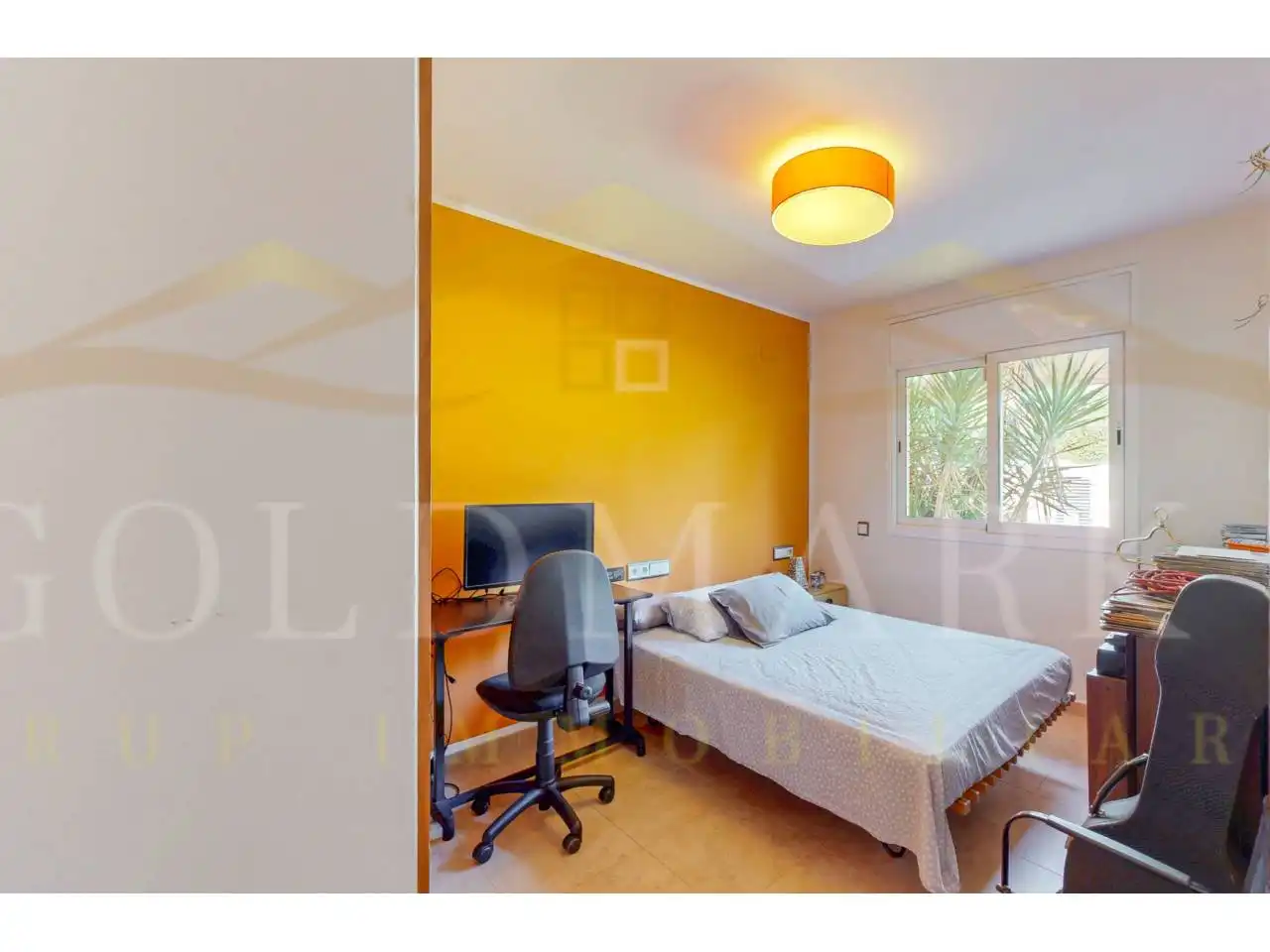 Dormitori de Casa o xalet en venda en Sabadell amb Aire condicionat, Jardí privat i Terrassa