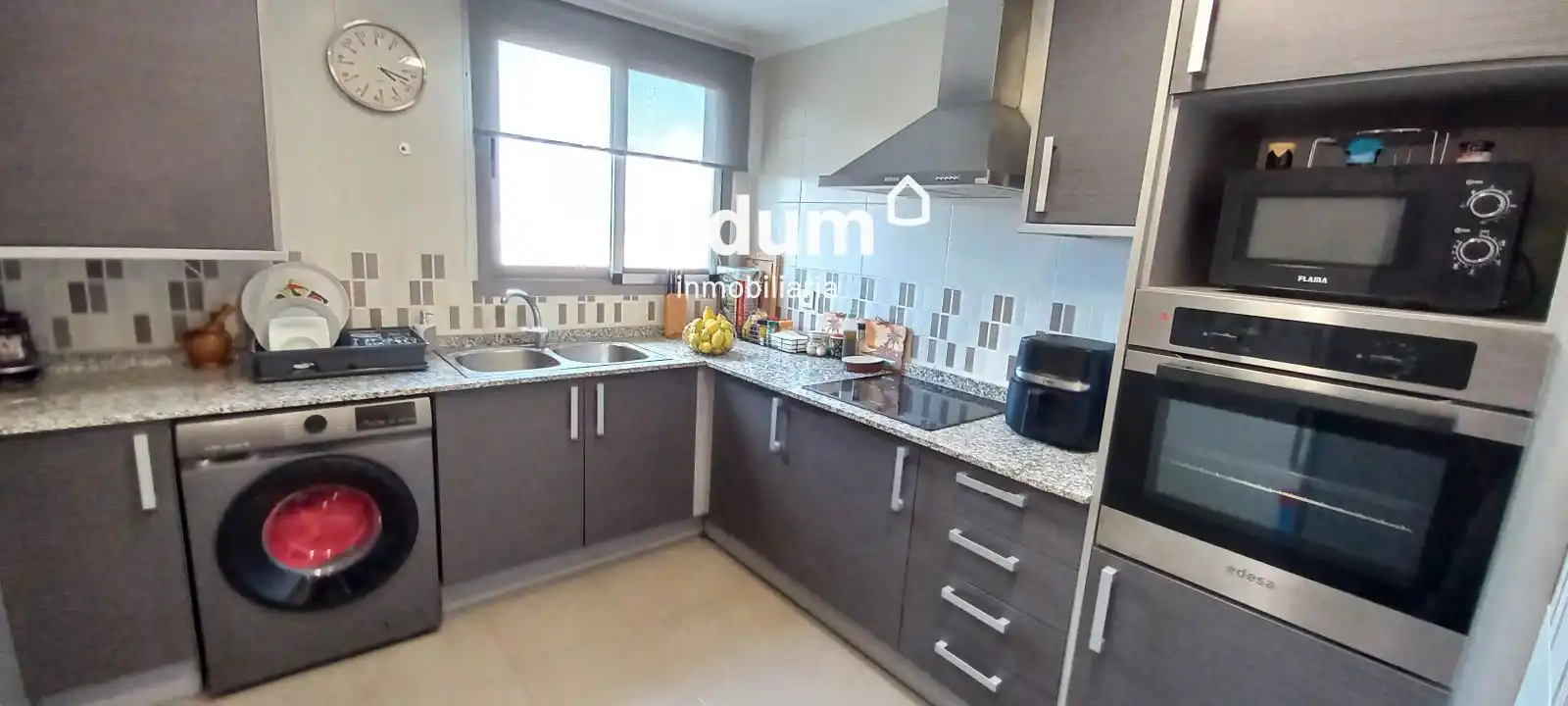 Küche von Wohnung zum Verkauf in Xàtiva mit Heizung, Terrasse und Abstellraum