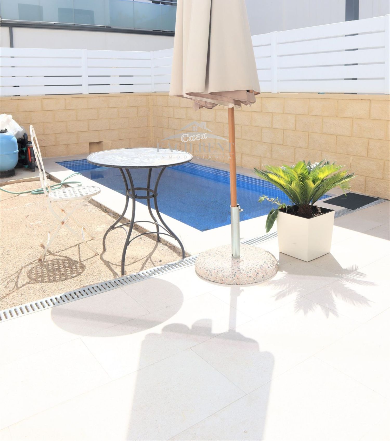 Terrace of Single-family semi-detached for sale in Cerdanyola del Vallès  with Air Conditioner, Parquet flooring and Terrace