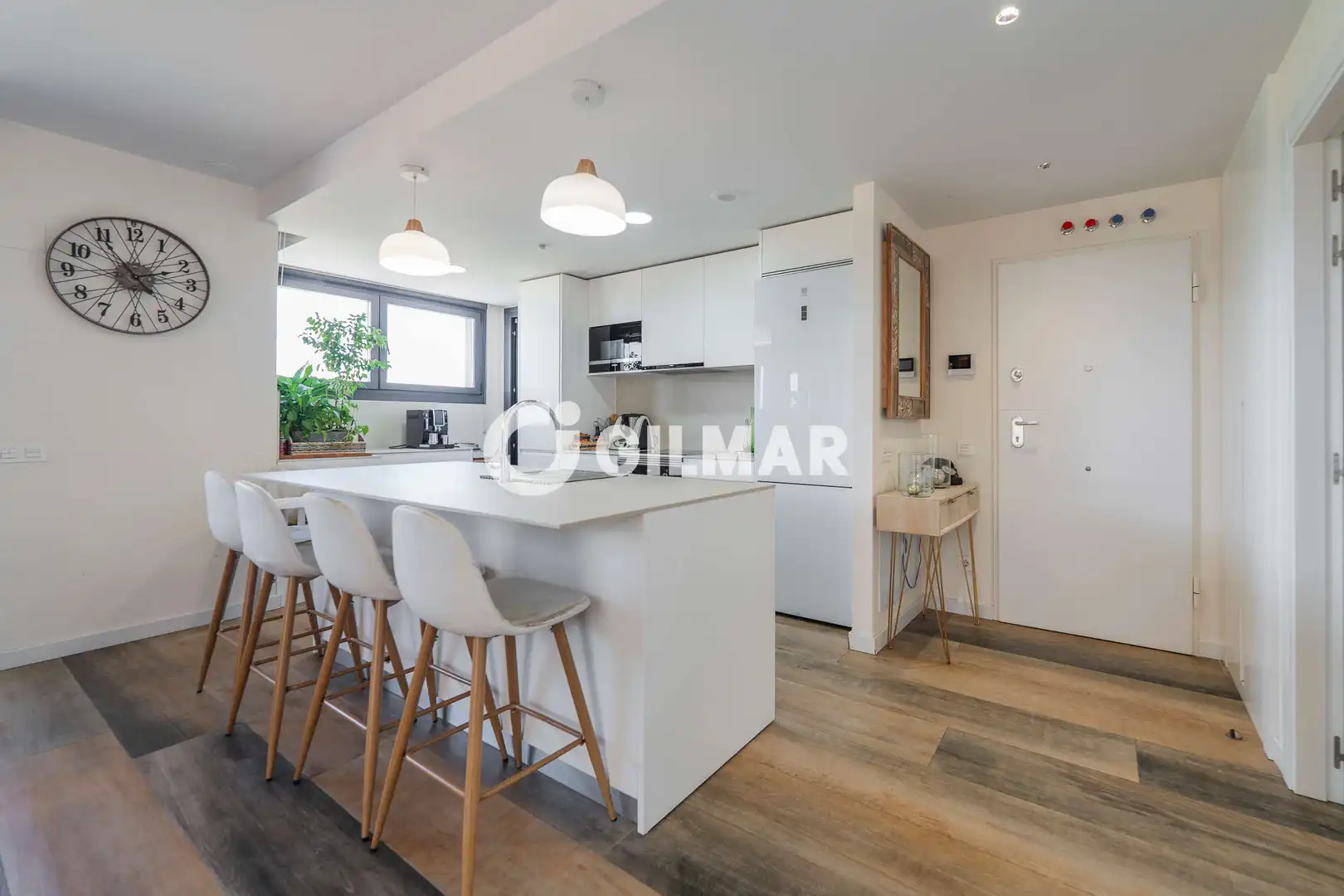 Küche von Dachboden zum Verkauf in Madrid mit Heizung, Privatgarten und Abstellraum