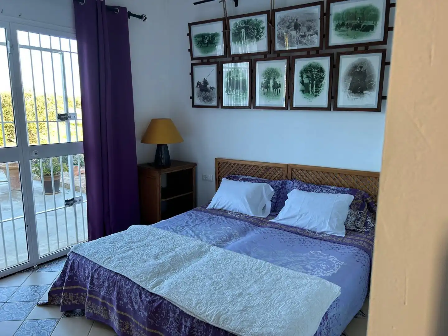 Schlafzimmer von Haus oder Chalet zum Verkauf in Aznalcázar mit Klimaanlage, Heizung und Terrasse