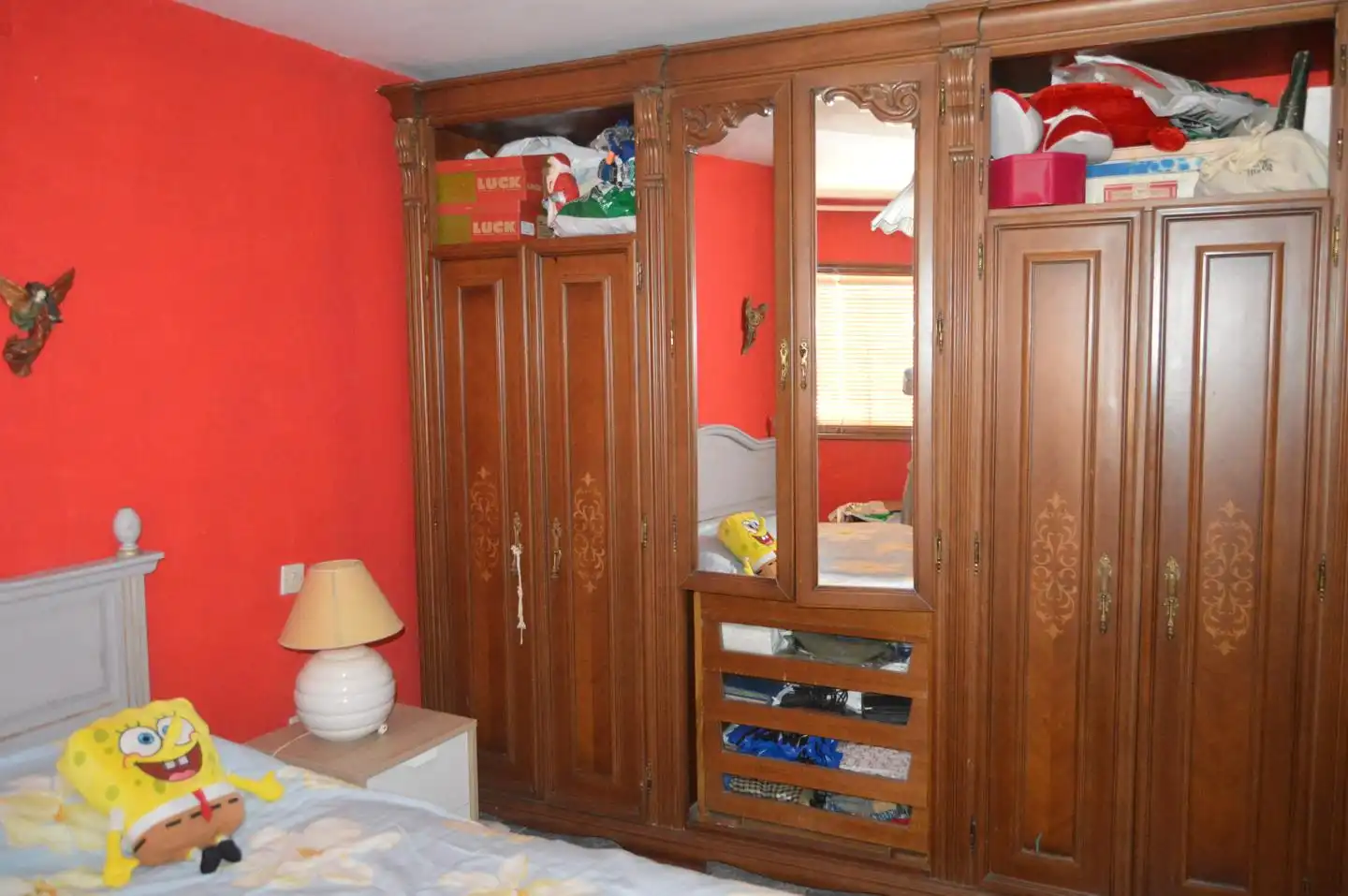 Bedroom of Houses for sale in Huete  with Furnished
