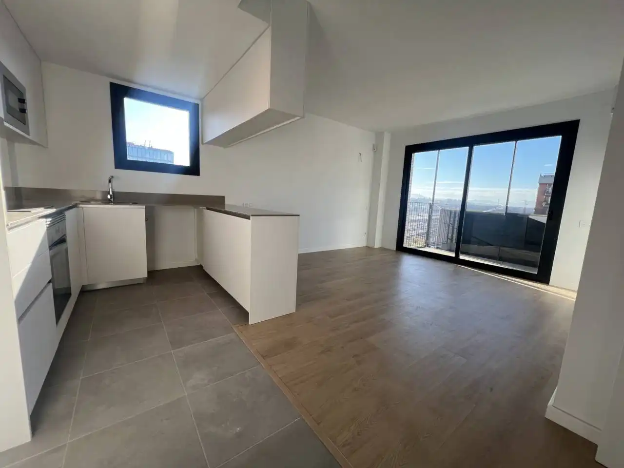 Sala de estar de Piso en venta en Granollers con Aire acondicionado, Calefacción y Parquet