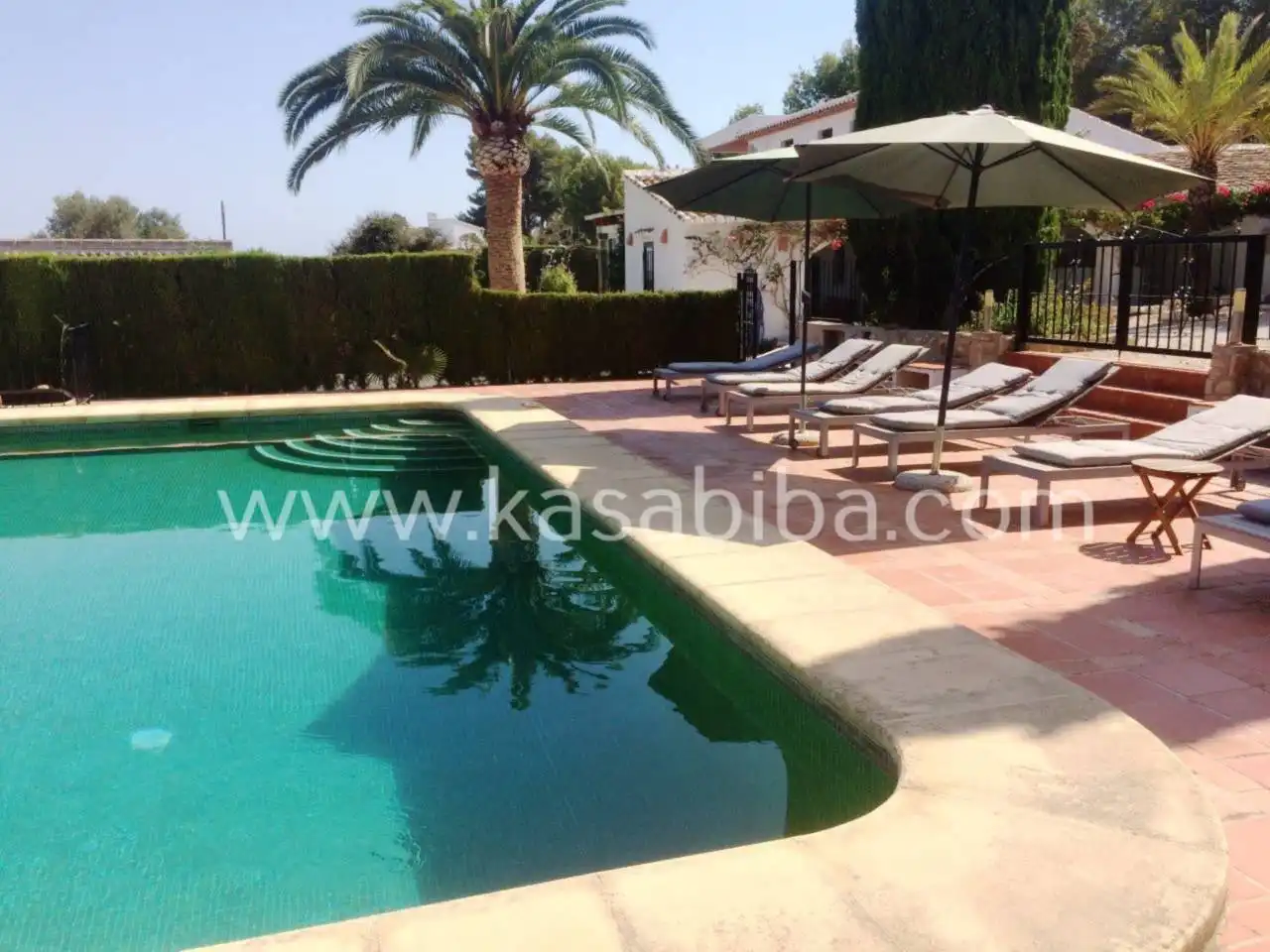 Piscina de Casa o chalet de alquiler en Jávea / Xàbia con Terraza
