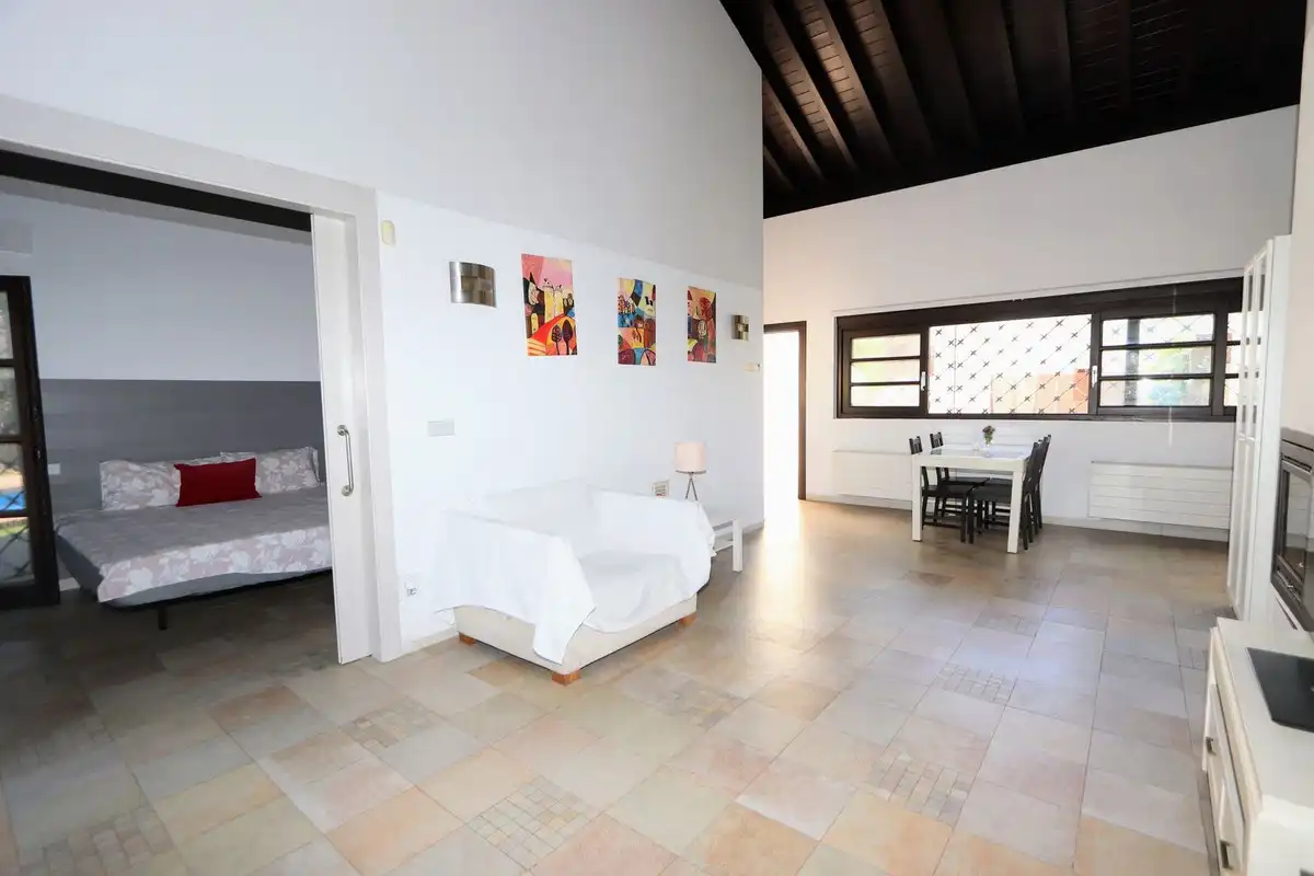 Sala d'estar de Casa o xalet en venda en Murcia amb Aire condicionat, Jardí privat i Terrassa