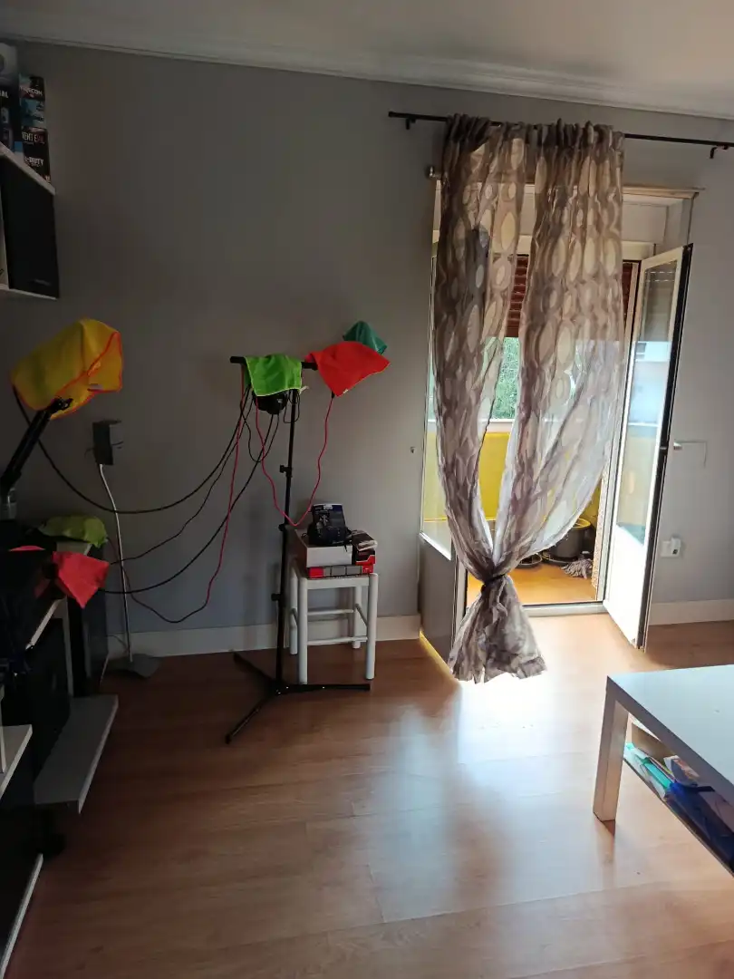 Sala d'estar de Apartament en venda en Ortuella amb Calefacció, Moblat i Forn