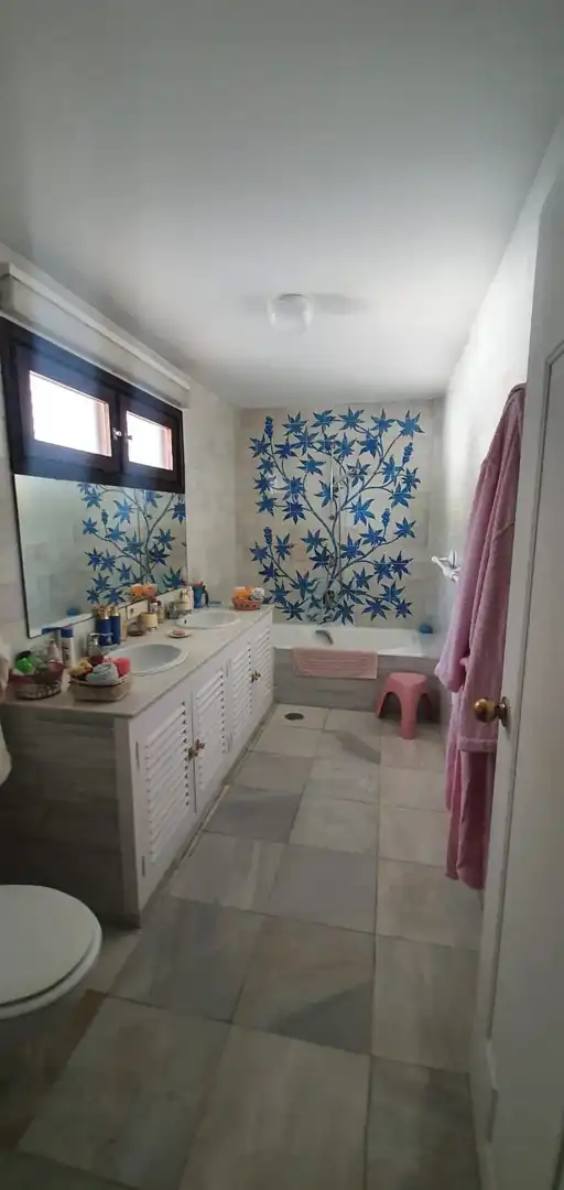Baño de Casa o chalet en venta en Algeciras con Aire acondicionado, Jardín privado y Terraza
